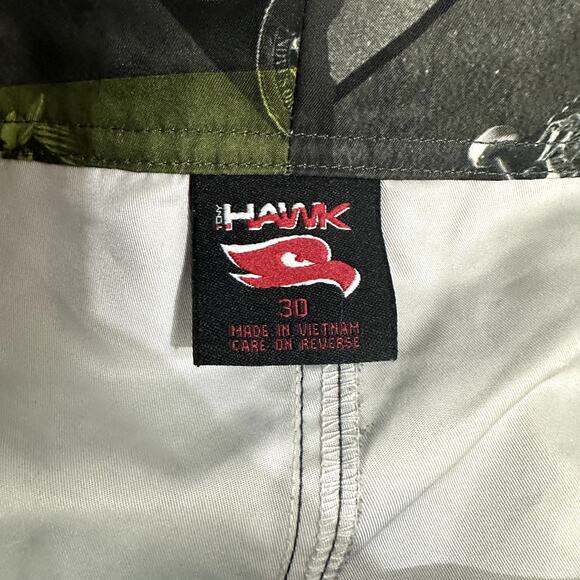 Tony Hawk Board Shorts Swimsuit Swim Trunks Size 30 - Picture 7 of 8